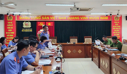 Viện KSND quận Hai Bà Trưng trực tiếp kiểm sát việc tiếp nhận, giải...